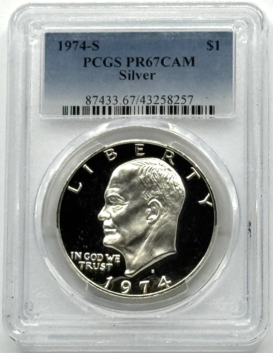 Silver 1974 Eisenhower Dollars (1971-1978) for sale | eBay