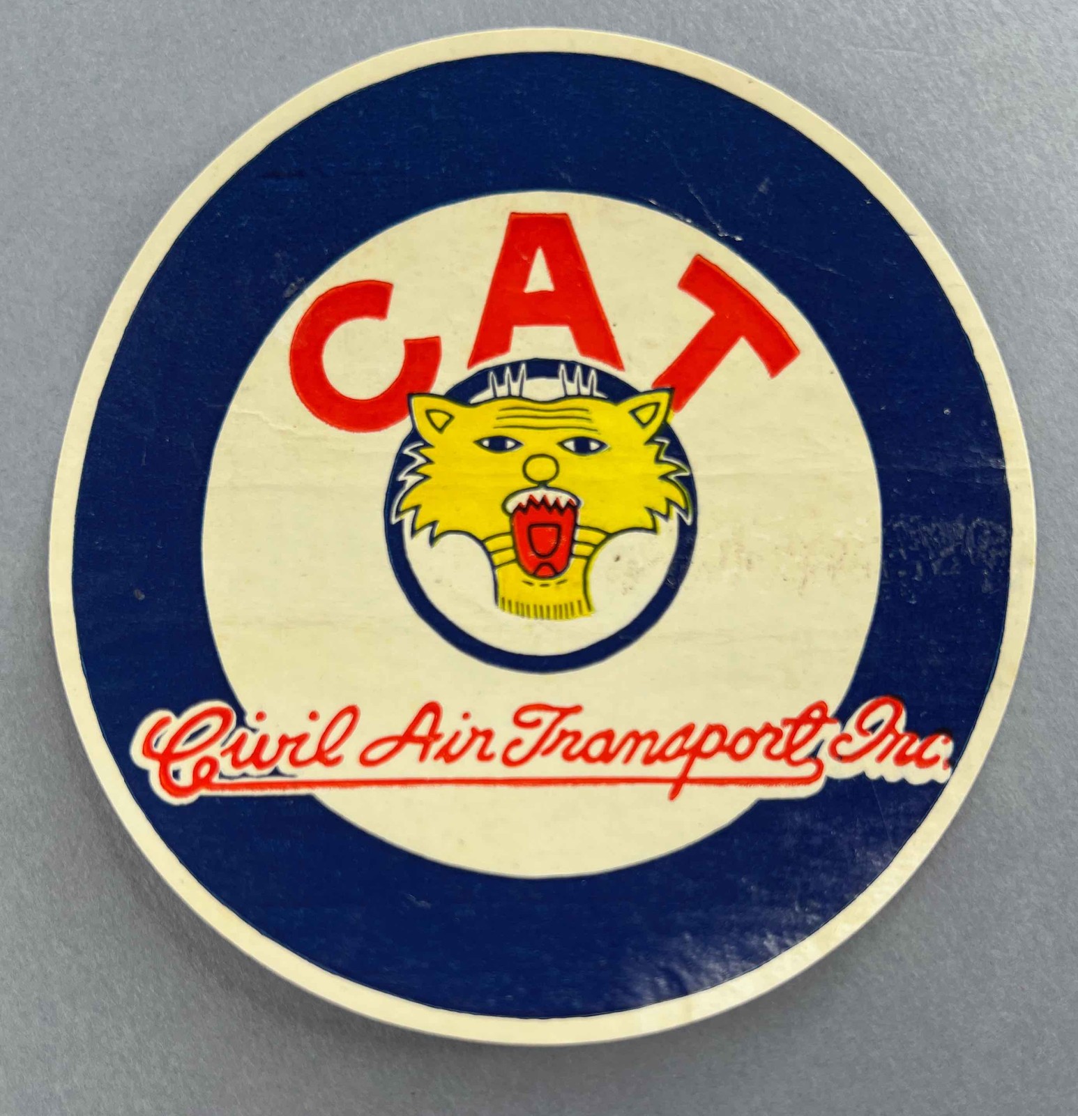 CAT Transporte Aéreo Civil Original Aerolínea Etiqueta Equipaje Bolsa Inc Taiwán