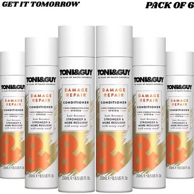 Toni & Guy Damage Repair Conditioner 250ml | Stellt geschädigtes Haar wieder her & stärkt es