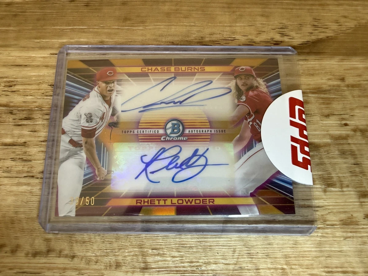 Bowman Cincinnati Reds Baseball Autographed Sports Trading Cards