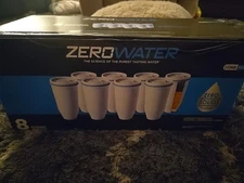 8-Pack ZeroWater 5-Stage Replacement Filters IAPMO Certified 0 TDS