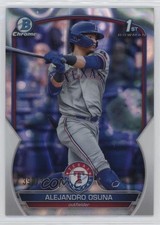 2023 Bowman Chrome Prospects Lava Refractor 390/399 Alejandro Osuna #BCP-131 3rf