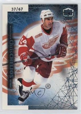 1999-00 Pacific Dynagon Ice Blue 37/67 Chris Chelios #72 HOF 1k9