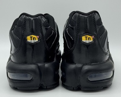 Size 11.5 - Nike Air Max Plus Low Triple Black for sale online | eBay