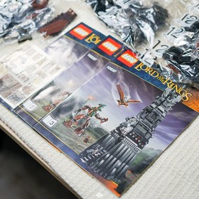 LEGO 10237 Tower of Orthanc &ndash; Complete (No Box) &ndash; PART 1 of 2