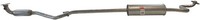 Bosal MittelschalldäMpfer 286-265 FüR Toyota Yaris SCP12_ SCP13_ SCP12R SCP13R