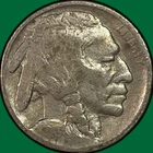 1918 Buffalo Nickel Fine F Coin #38956