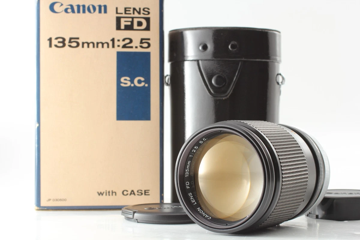 Canon FD Camera Lenses 135mm Focal f/2.5 Maximum Aperture for sale