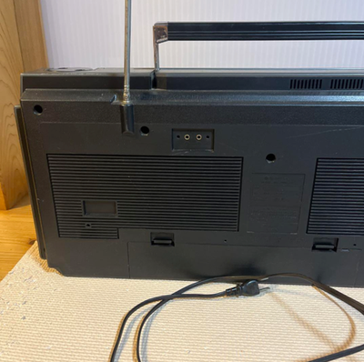 SANYO WMR-D6 Radio Double Cassette Deck Junk SANYO WMR-D6 Vintage