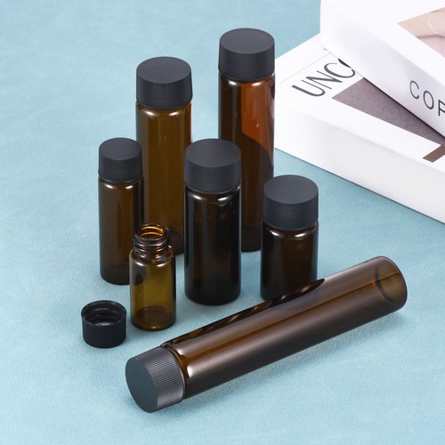 20 ml Reagenzglas, 18er Pack runde Glasflaschen mit 5 Trichter-Schraubverschluss - Bild 5 von 5