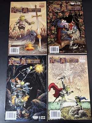 Muppet King Arthur #1-4 Complete Set Series Run 2009 Boom Kids Comics JL