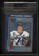 BAS 2004 All-Time Fan Favorites Chrome /499 Dave Foley Seal of Authenticity 3c7