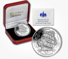 2019 150th Anniversary Launch Of The Cutty Sark Silver Proof Mintage 2000 Coins