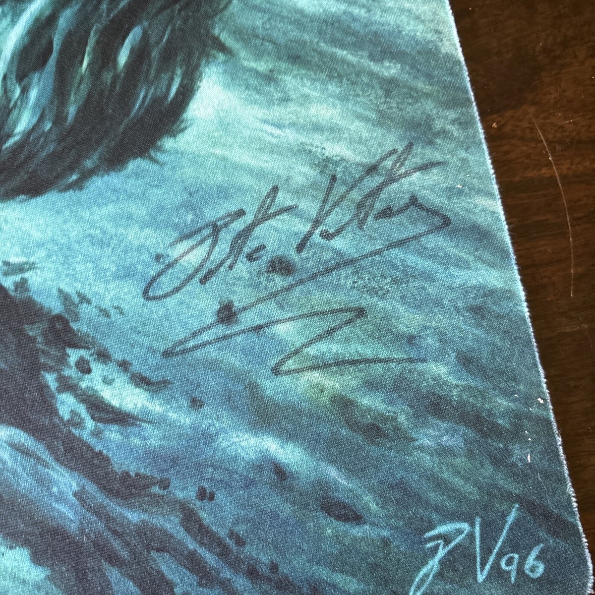 Mtg Lake Of The Dead Playmat Signed Pete Venters | eBay