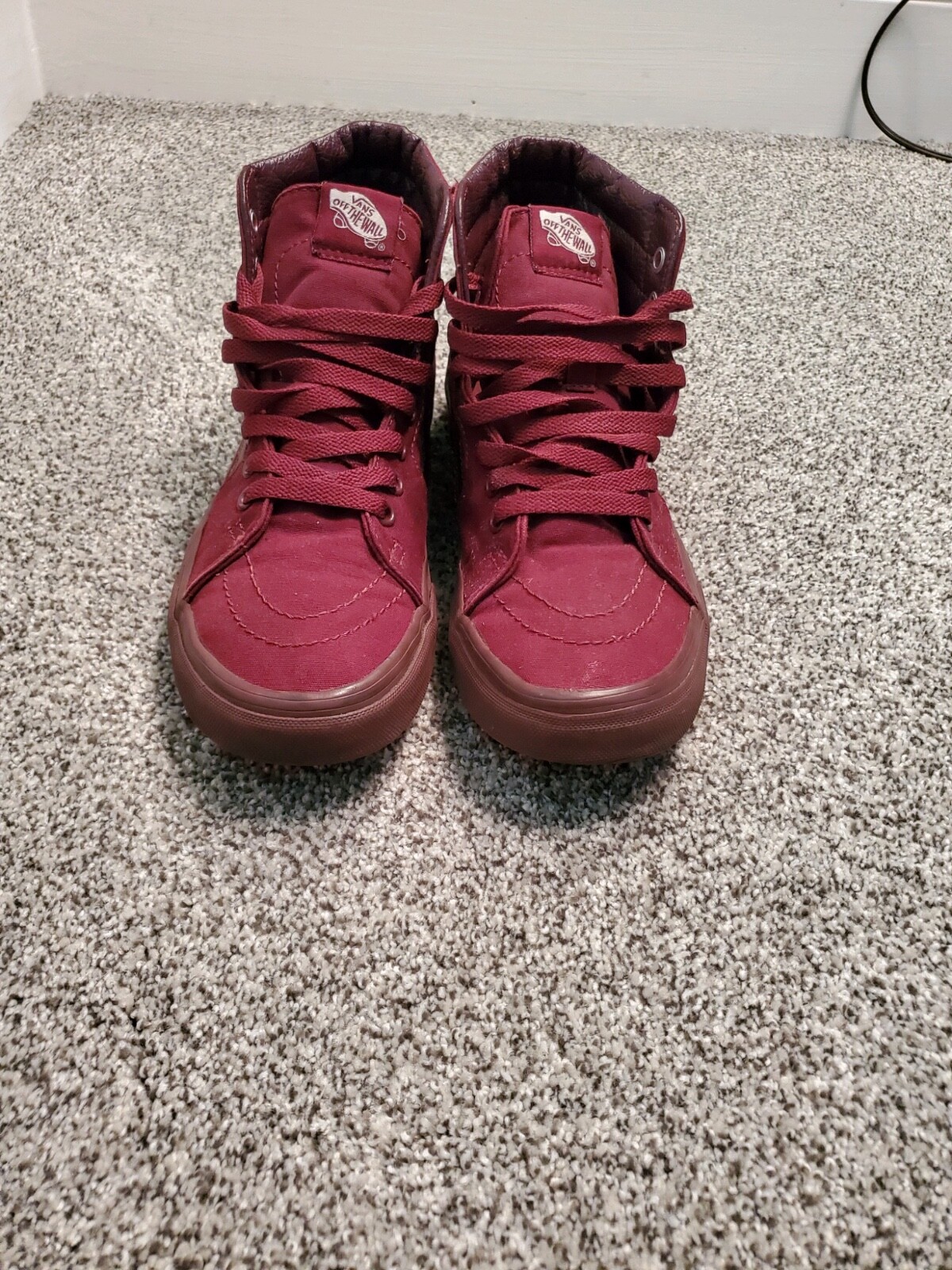 Vans Sk8-Hi Street Wear Canvas Burgundy 