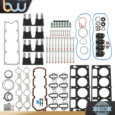 For 2007-13 GM 5.3L AFM Lifter Kit Head Gasket Set Head Bolts Lifters and Guides