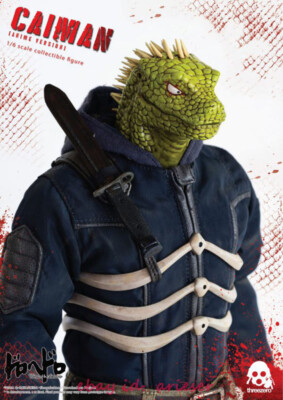 Threezero 1/6 Dorohedoro Caiman Anime Version Action Figures Toy