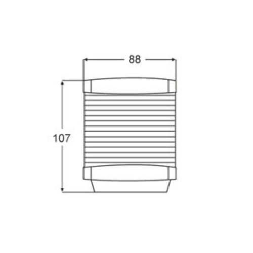 Hella Marine Positionslicht 2984 Ankerlaterne Ankerlicht Lampe Rundumleuchte TOP - Bild 2 von 2
