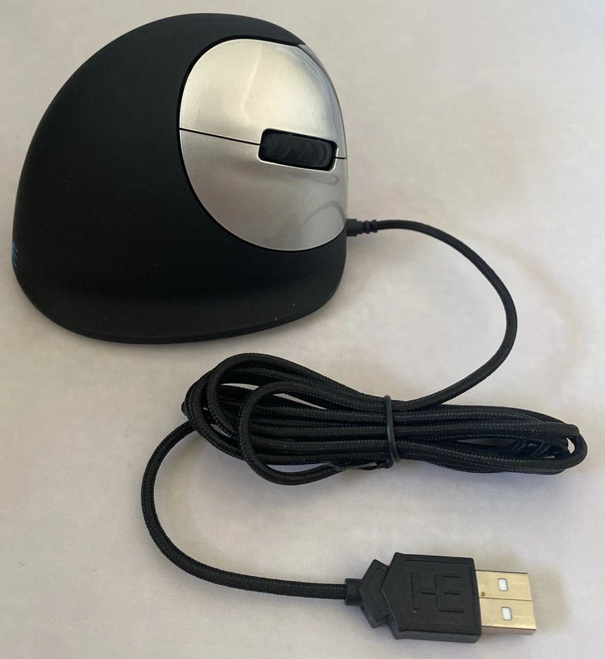 R-Go Break HE Mouse Anti-RSI Right Handed Wired Small-Medium Mouse Boxed TESTED - Image 3 of 4