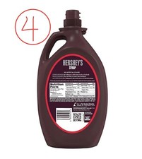 Hershey's Chocolate Syrup  4 Pk 48 Oz. Each  Total 12 Lbs Genuine Product