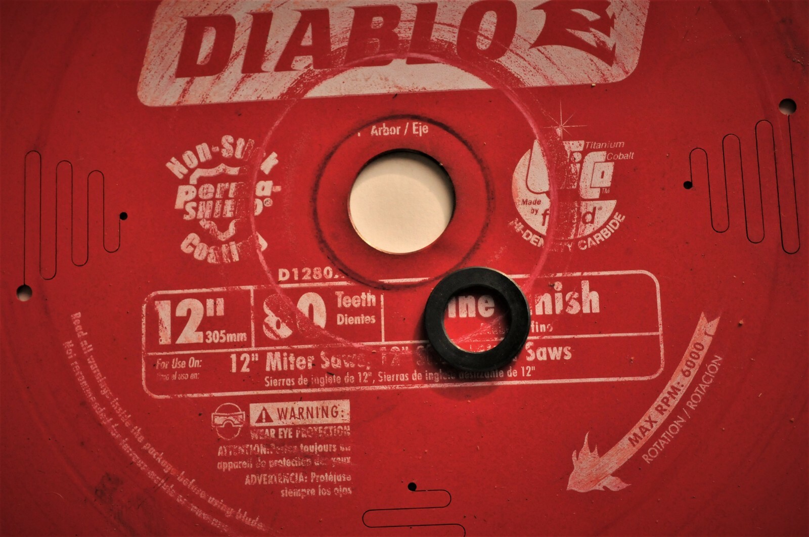 Dewalt DWAMTRABR Miter Saw Blade Adapter Ring 1" x 5/8" CNC Machined (5