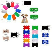 TARGHETTE IDENTIFICATIVE PERSONALIZZATE CON INCISIONE LASER