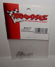 Traxxas Screws 3x10mm Countersunk Machine 6 3177 NIP
