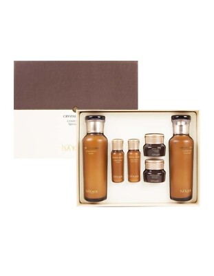Isa Knox Crystal Aging Comforting set toner Emulsion k-beauty