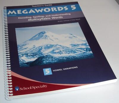 Megawords 5 Teacher's Guide Decoding Spelling Understanding Multisyllabic Words