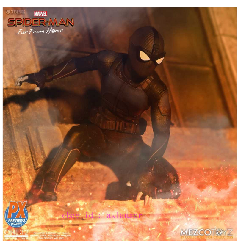 Mezco Toyz 1/12 Spider Man (Night Monkey Edition) Action Figure