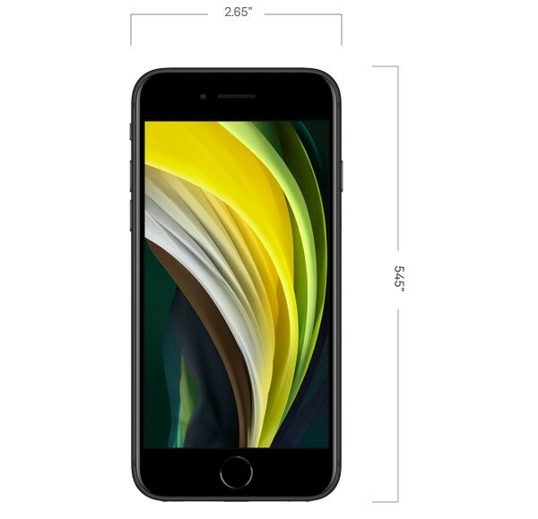 Apple - iPhoneSE 2 、64G BLACK iPhone SE 2 64GB Black Unlocked - A Grade