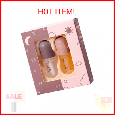 Lip Plumper Set, Natural Lip Plumper and Lip Care Serum, Lip Enhancer