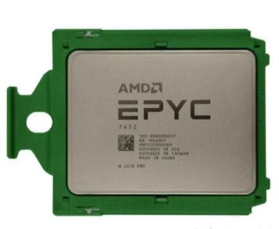 AMD EPYC 7452 CPU Processor 32 Cores 2.35 GHz Up to 3.35 GHz 128MB SP3 Unlocked