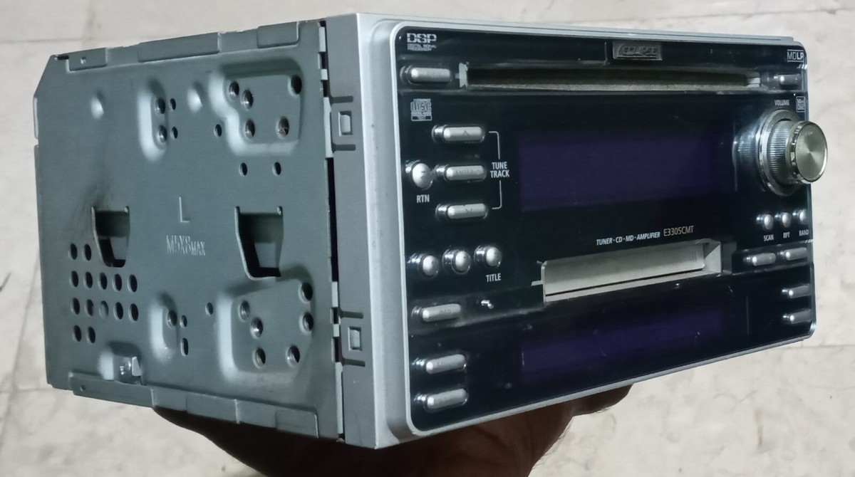 Eclipse E3305CMT CD MD Radio Tuner Receiver classic old school