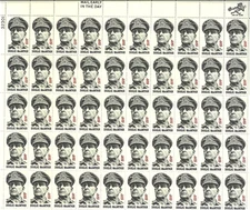 SC#1424 - 8c General Douglas MacArthur Sheet of 50 MNH P#32301 UL