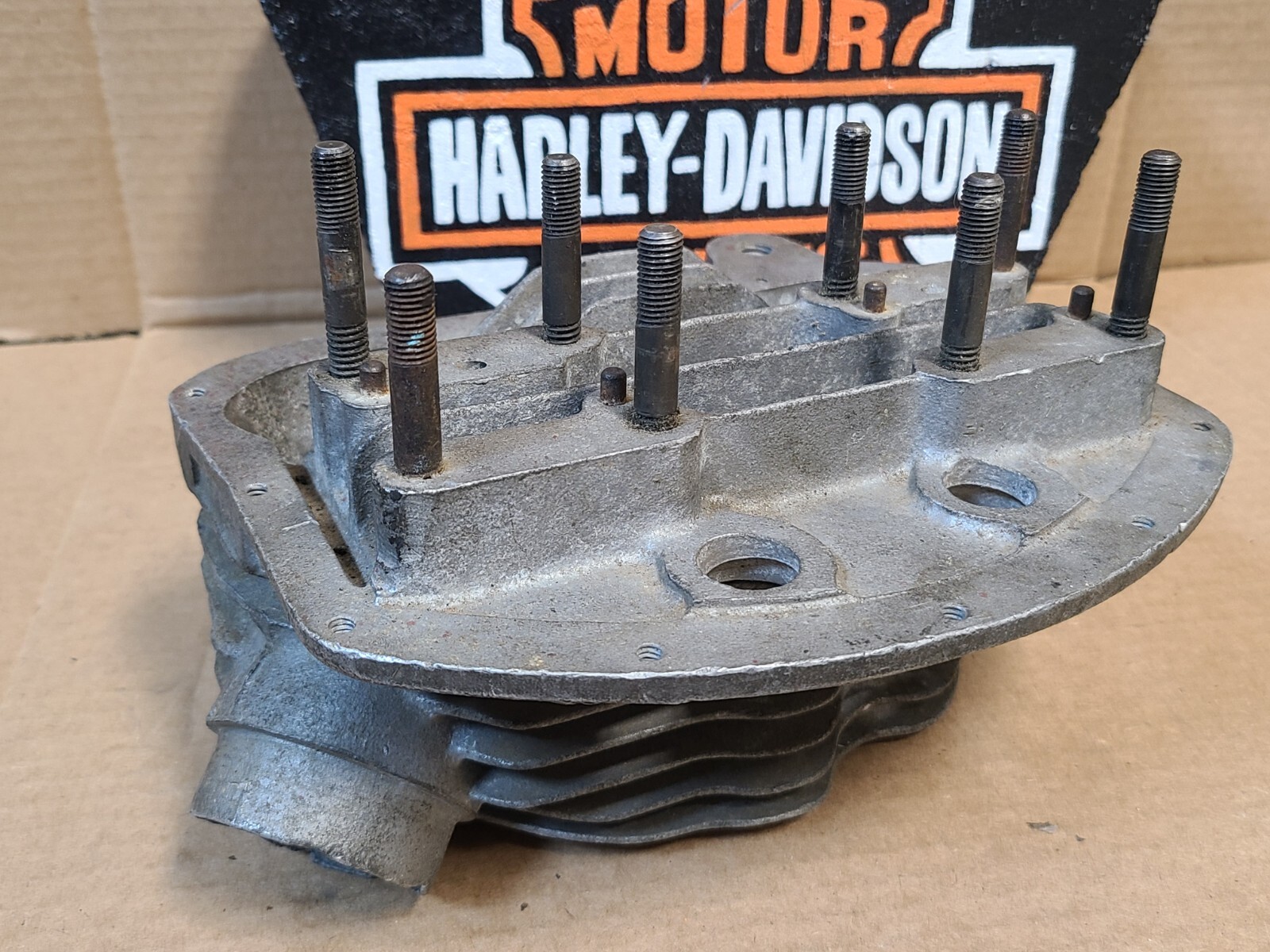 Harley Davidson OEM Panhead Cylinder Head Rear 1670655 eBay