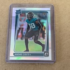 2021 Donruss Optic Andre Cisco Rookie #278 Silver Holo Prizm Jaguars A-53