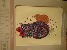Meyercord Vintage Water Applied Decals Transfers Calico Cats New NOS