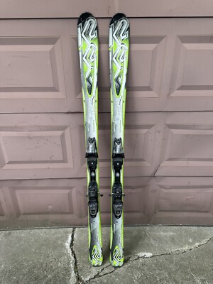 K2 Live Wire Downhill Skis With Marker Bindings | eBay
