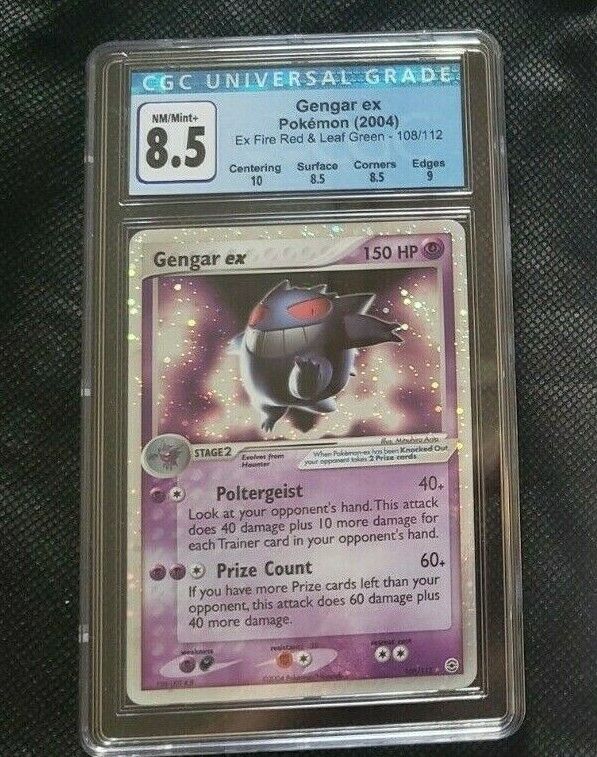 Mavin  Gengar ex 108/112 Ultra Rare Pokemon EX Fire Red Leaf