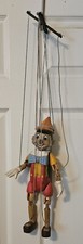 RARE Vintage Wooden Handmade Pinocchio Puppet Marionette