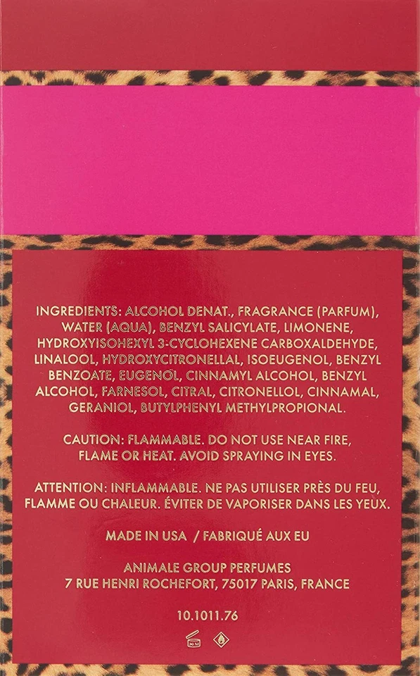 Animale Instinct Femme de Animale 3,4 fl oz eau de parfum spray para mujer Foto 4 de 4