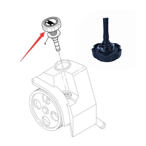 Steering Machine Power Oil Lid 4009P6 For 206 207 307 408 Citroen Reservoir Cap - Picture 2 of 9