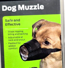 Premier Pet Dog Muzzle for Medium Dogs 8" to 9" Padded for Added Comfort