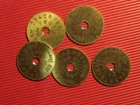 Swedish  Brass stock disc for Mauser  M38 M96 M94 M41 mm