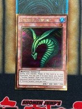 Yugioh Sinister Serpent PGL2-EN027 Gold Rare 1st Ed NM