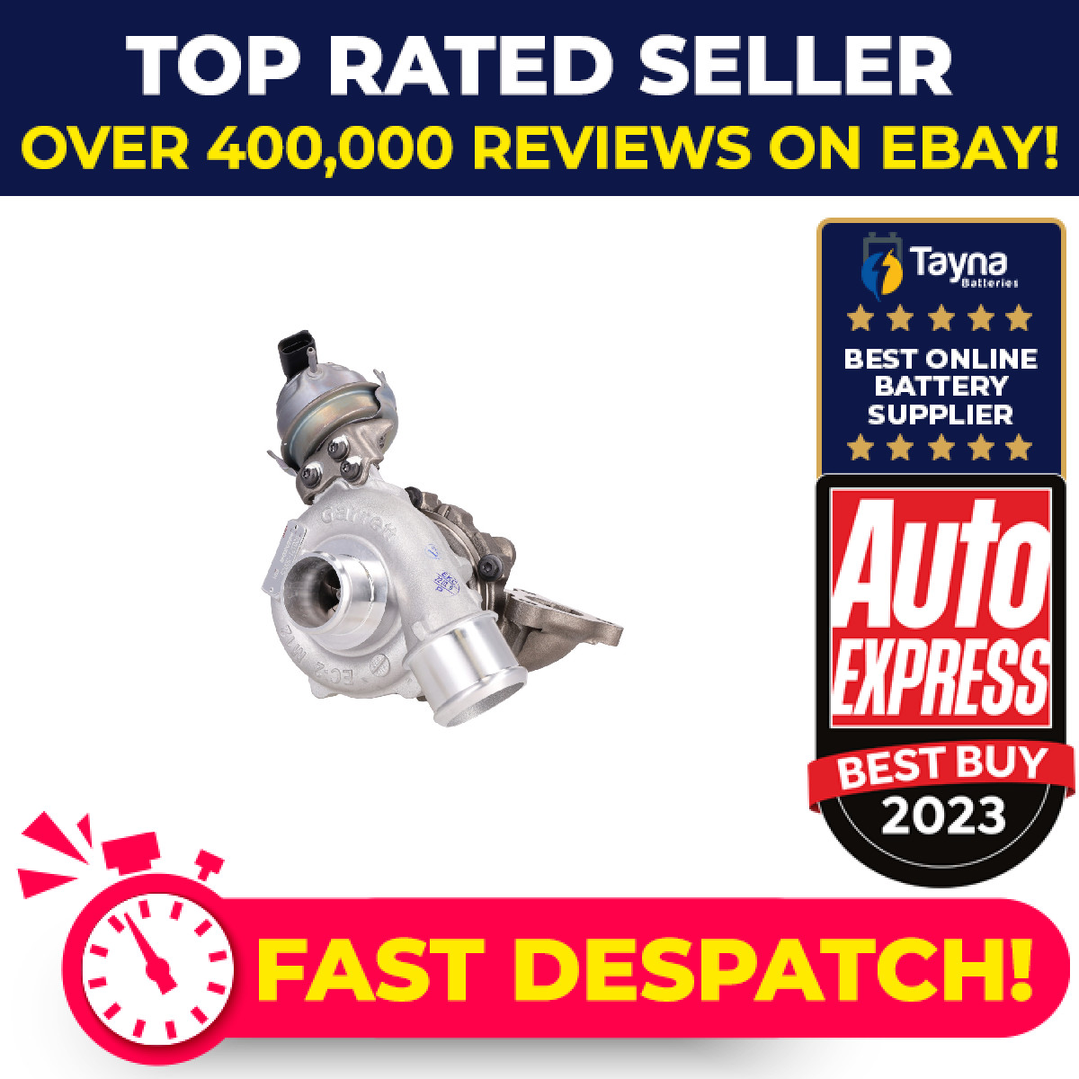 Charger, charging (supercharged/turbocharged) fits HONDA CR-V Mk4 RE6 1.6D Febi