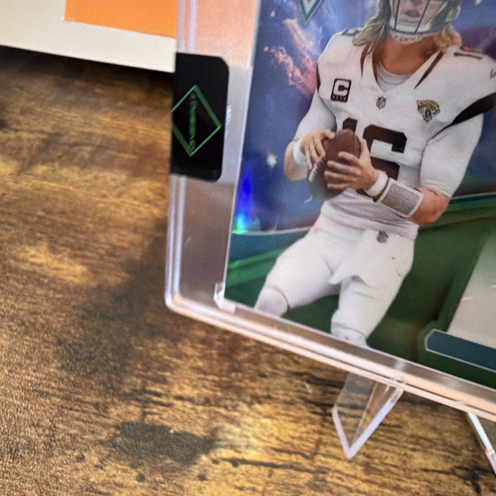 Panini Phoenix Trevor Lawrence Jaguars Mythical Materials Patch Auto MMA-TLE /25 view 6