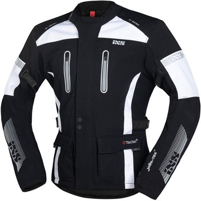 IXS Pacora-ST Size XXL Men Motorcycle Jacket Touring Textile Black-White