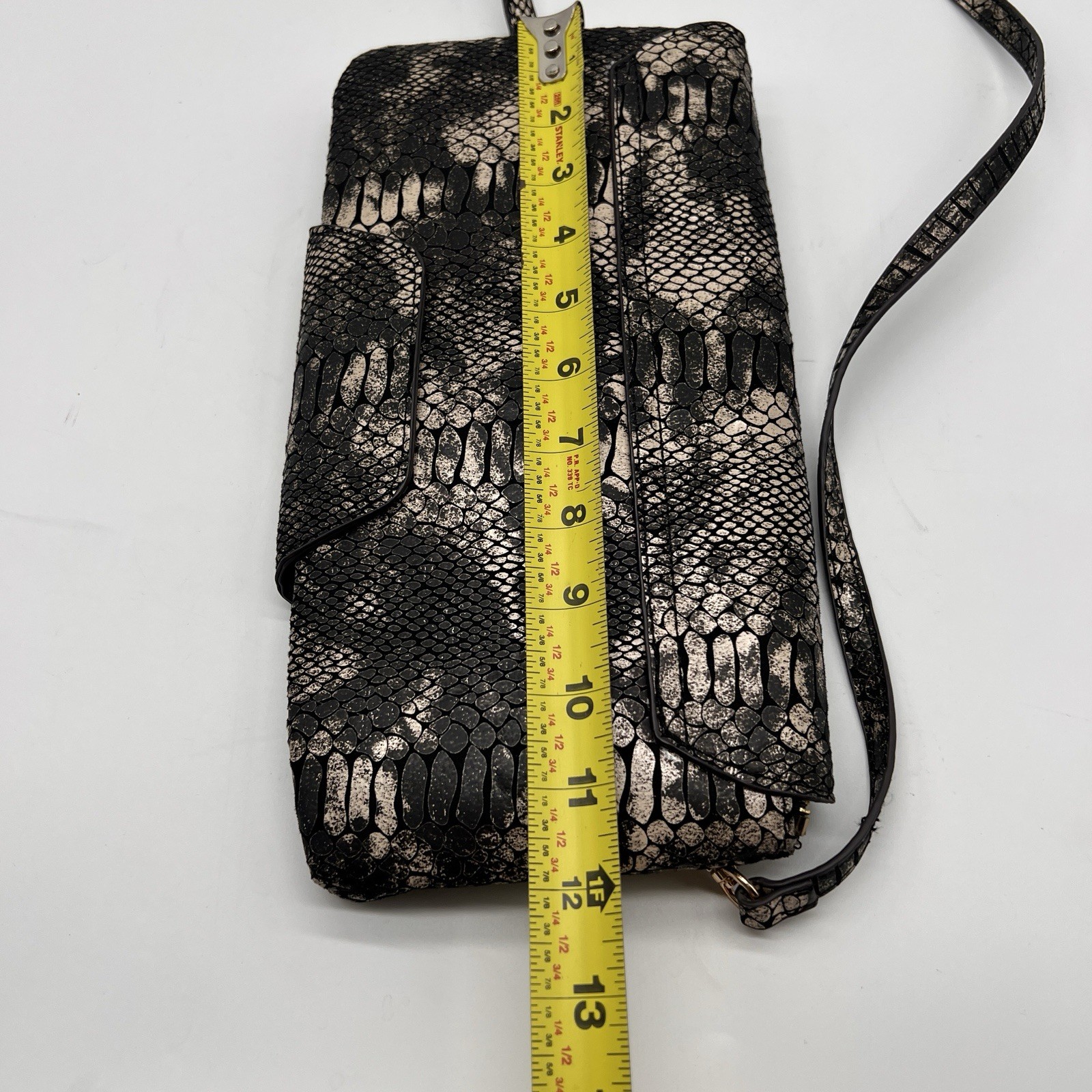 URBAN EXPRESSIONS Metallic Python Print Envelope … - image 4